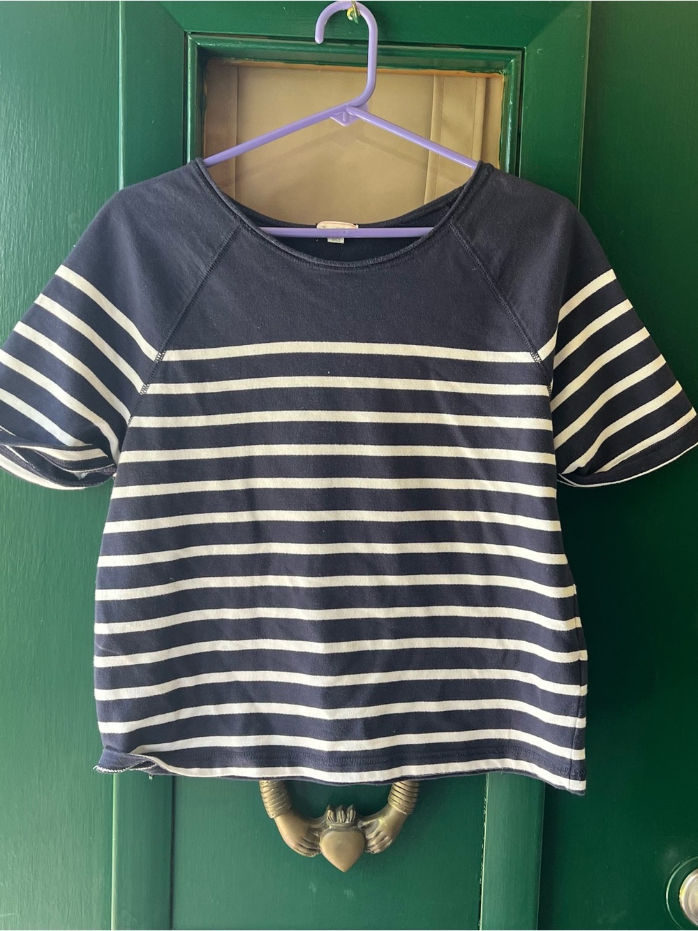 GAP women’s  Dark Navy Crewneck Short Sleeve Tee